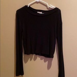 Black Long Sleeve Fashion Nova Top